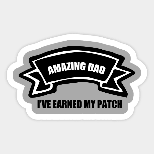 Amazing Dad Sticker by StateShirtCo